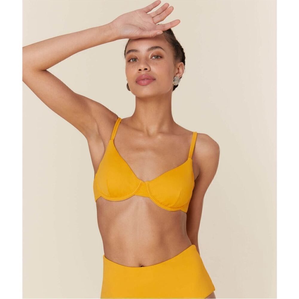 NWT Andie X Mindy The Bermuda Top in Daffodil Size S